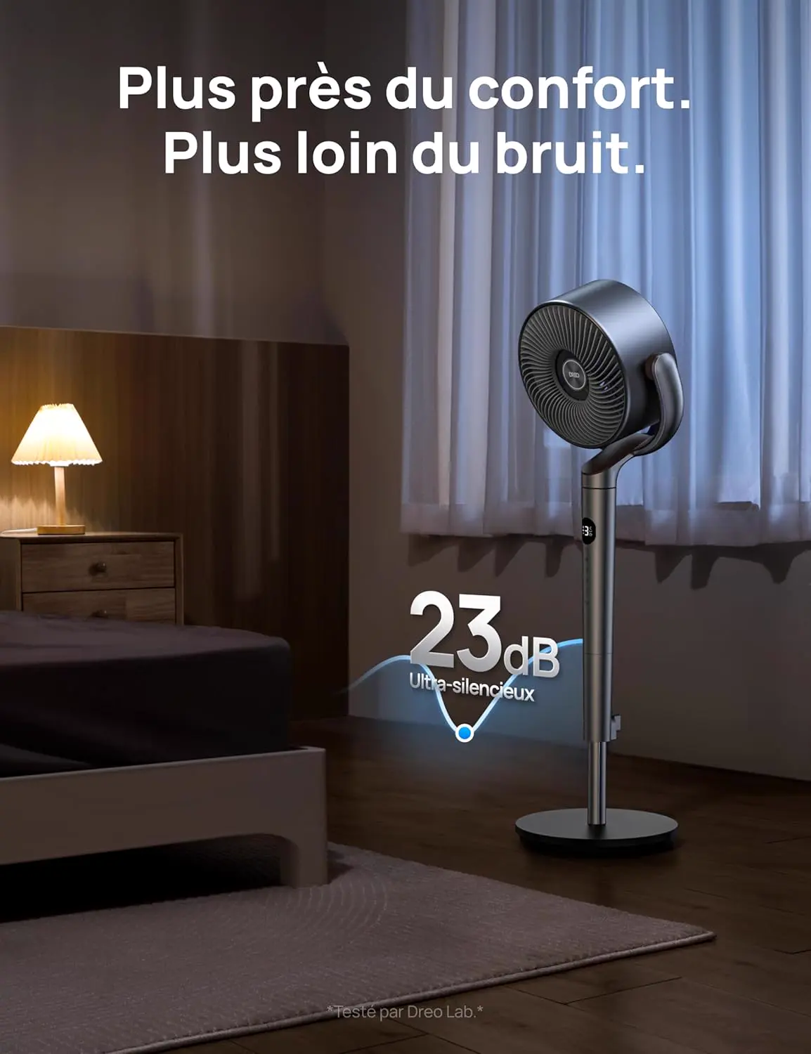 Ventilateur rafraîchissant DREO — ventilation silencieuse — image 8